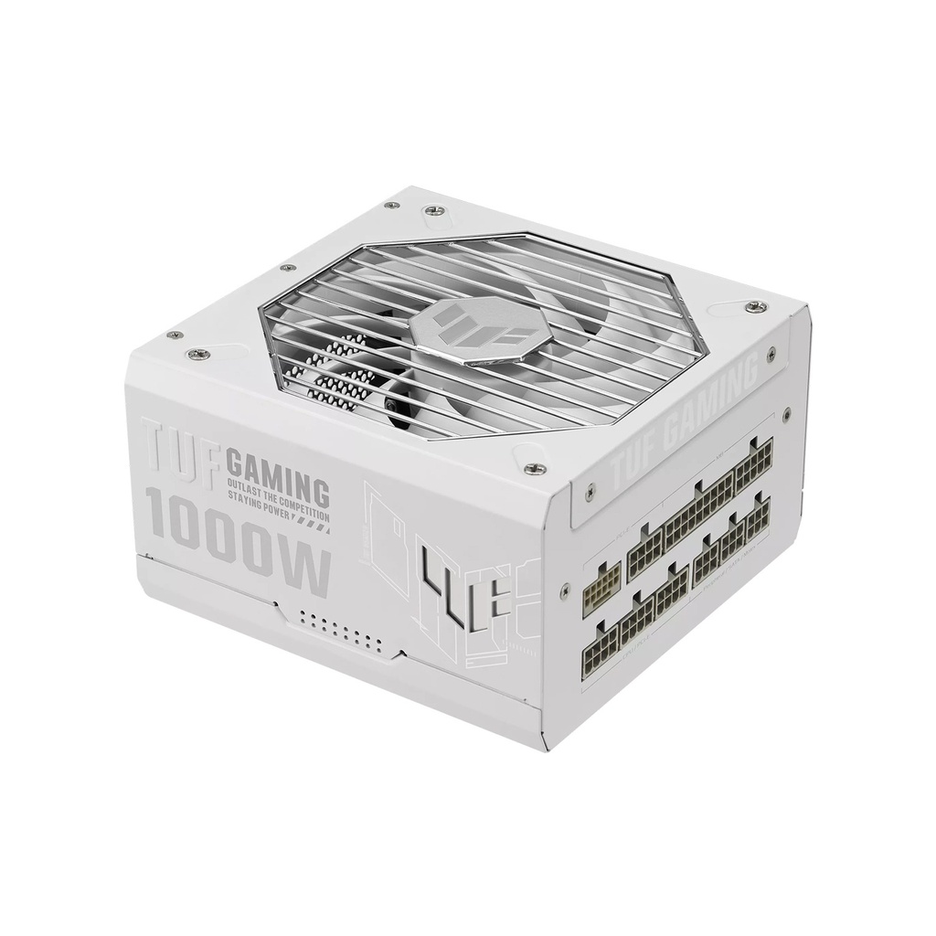 ASUS TUF Gaming 1000W - 80 Plus Gold Fully Modular Power Supply Unit - White
