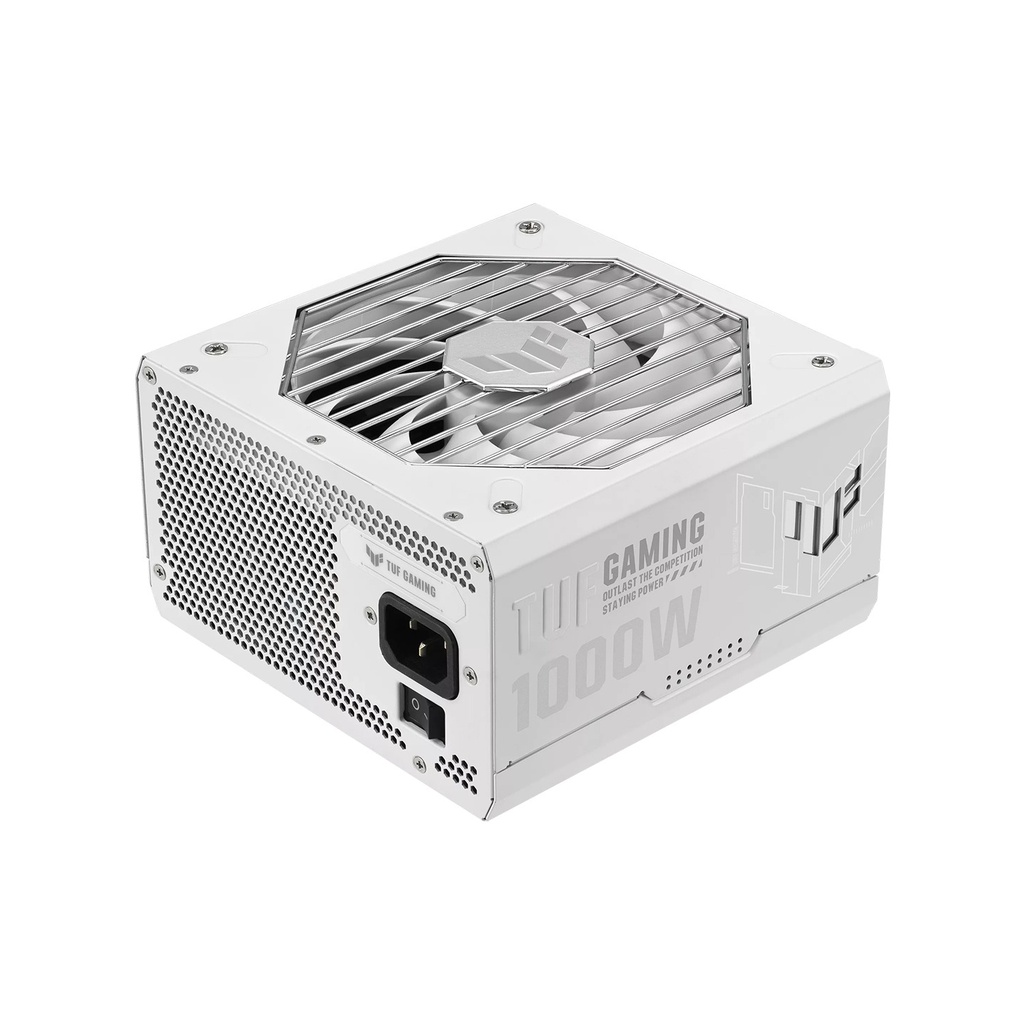 ASUS TUF Gaming 1000W - 80 Plus Gold Fully Modular Power Supply Unit - White