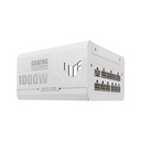 ASUS TUF Gaming 1000W - 80 Plus Gold Fully Modular Power Supply Unit - White