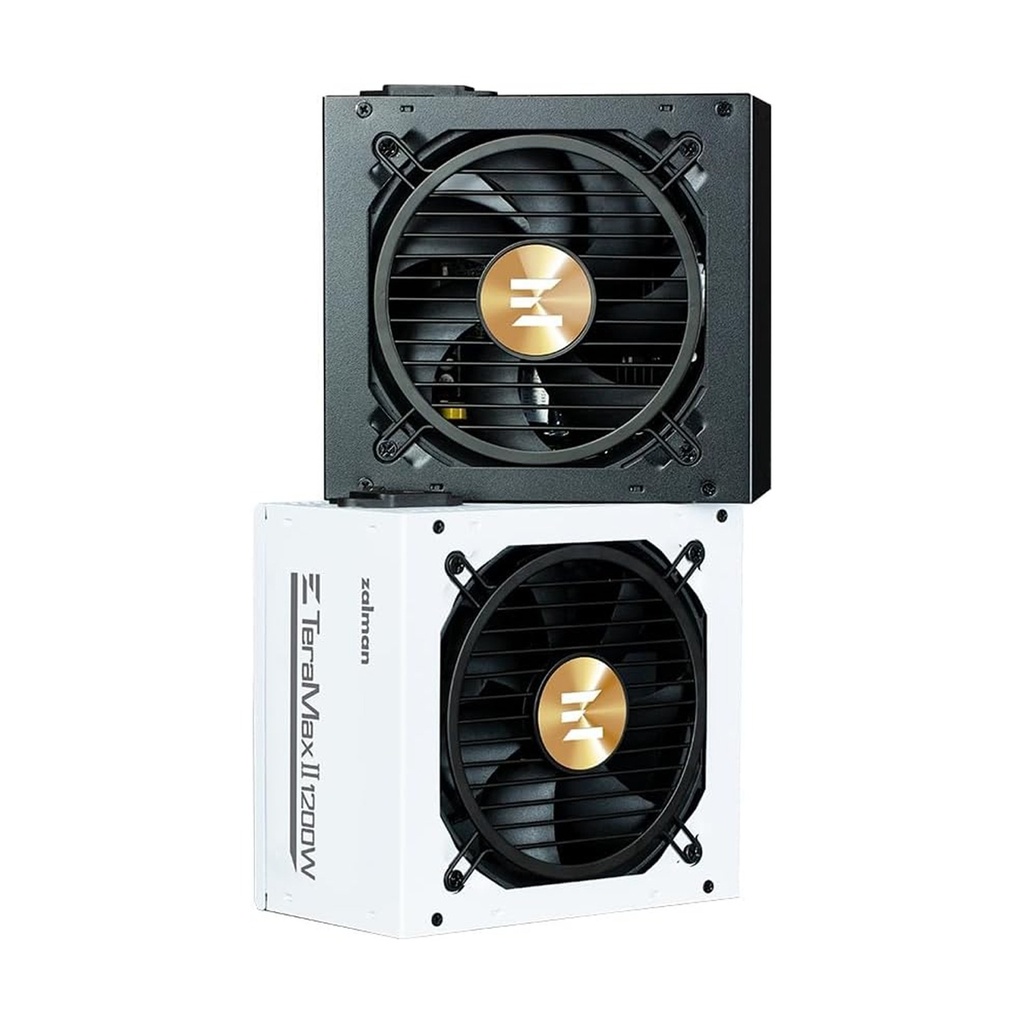 Zalman Tera Max II 1200W 80 Plus Gold ATX 3.0 PCIe 5.0 Power Supply - Black