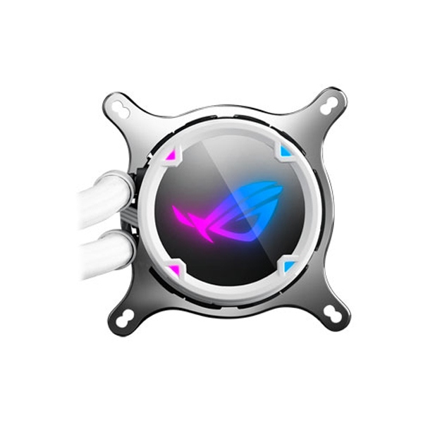 Asus Rog Strix LC 240 RGB Liquid CPU Cooler - White