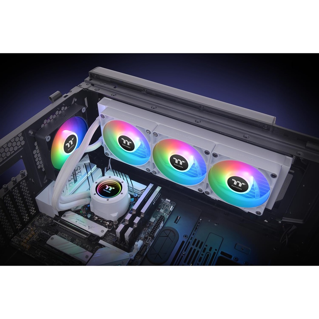 Thermaltake TH360 V2 Snow Edition ARGB Sync AIO Liquid Cooler - White