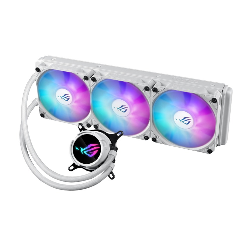 Asus Rog Strix LC III 360 ARGB CPU Liquid Cooler - White