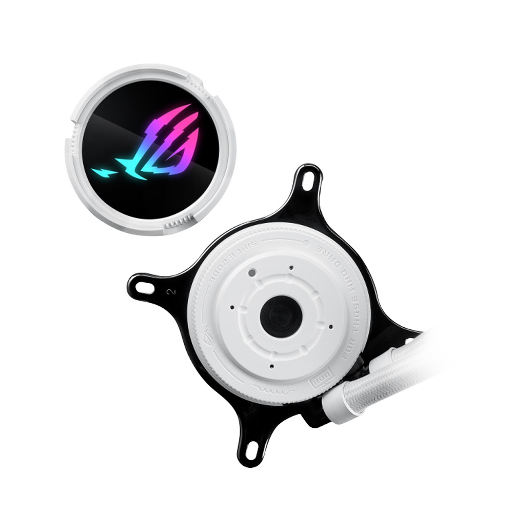 Asus Rog Strix LC III 360 ARGB CPU Liquid Cooler - White