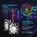 Tortox Nivora Vibe 240 ARGB Liquid CPU Cooler - Black