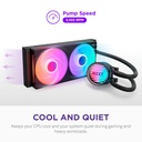 NZXT Kraken Core 360 RGB 360mm AIO Liquid Cooler -Black