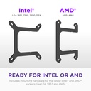 NZXT Kraken Core 360 RGB 360mm AIO Liquid Cooler -Black