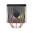 Darkflash M400 Digital Display Tower CPU Cooler with 4 Heats pipes - Black