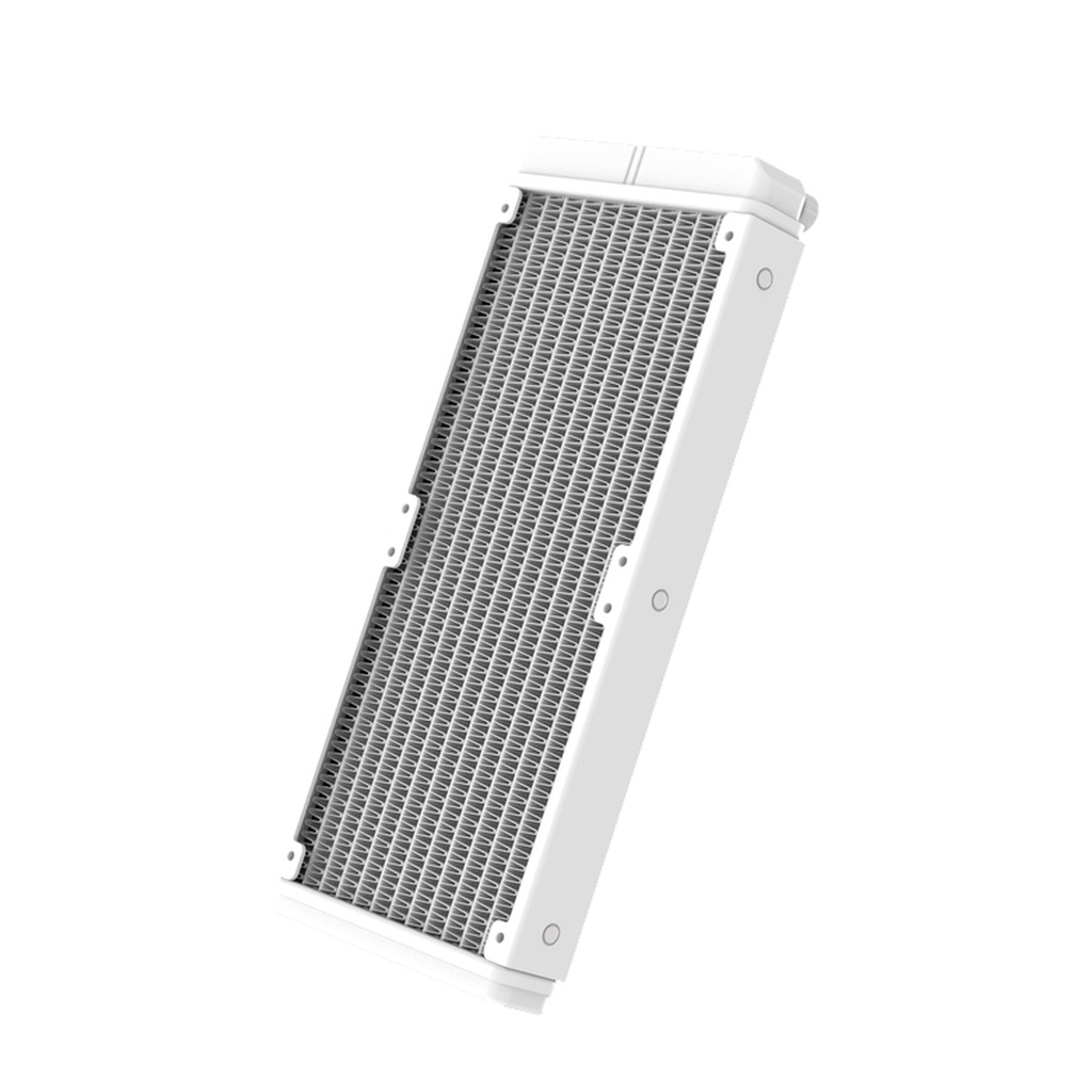 DarkFlash All-in-One 360mm Liquid CPU Cooler CPU support socket LGA,Comes with LCD Magnetic display, Low noise CPU Liquid Cooler-White