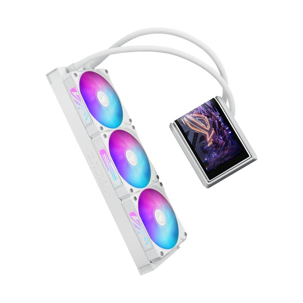 Asus Rog Ryuo IV 360 ARGB CPU Liquid Cooler -White