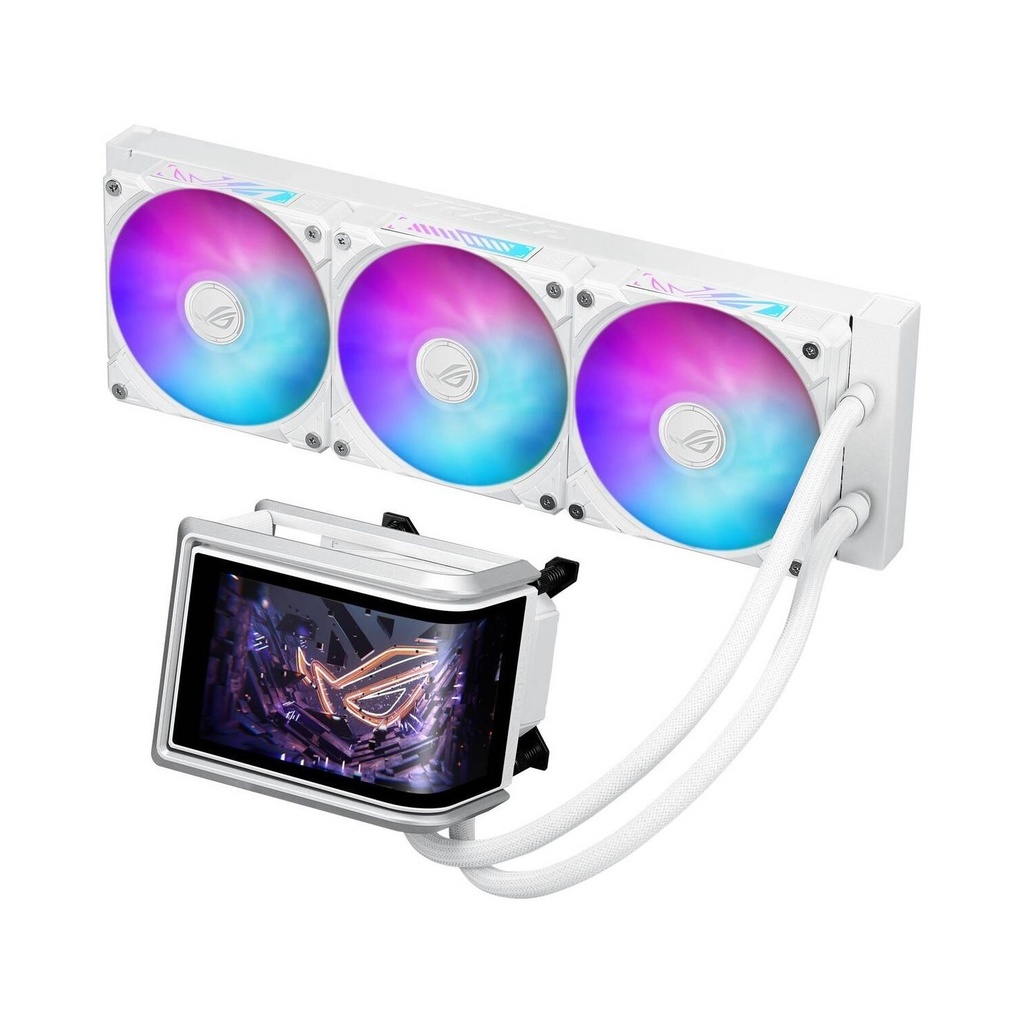 Asus Rog Ryuo IV 360 ARGB CPU Liquid Cooler -White