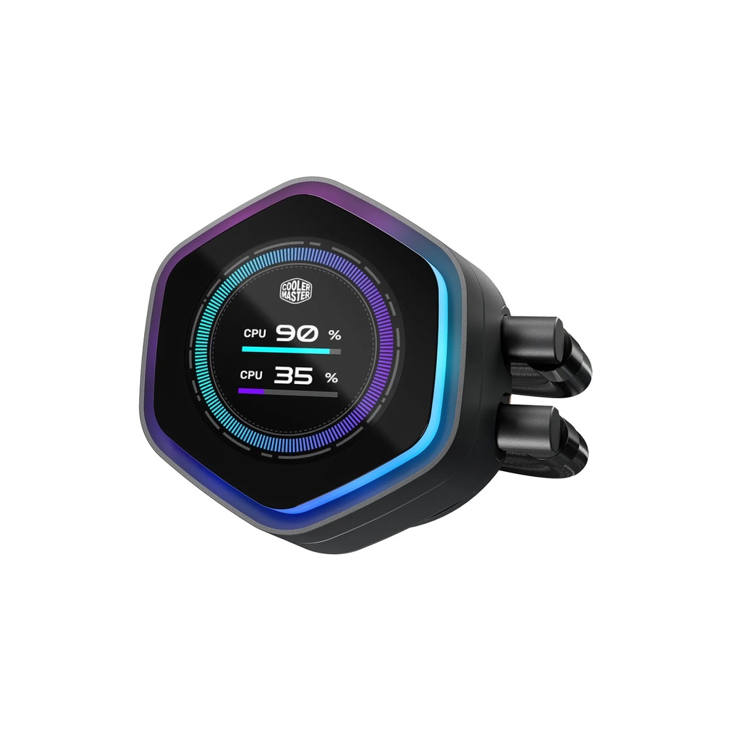 Cooler Master MasterLiquid Atmos II 360 LCD ARGB CPU Liquid Cooler -Black