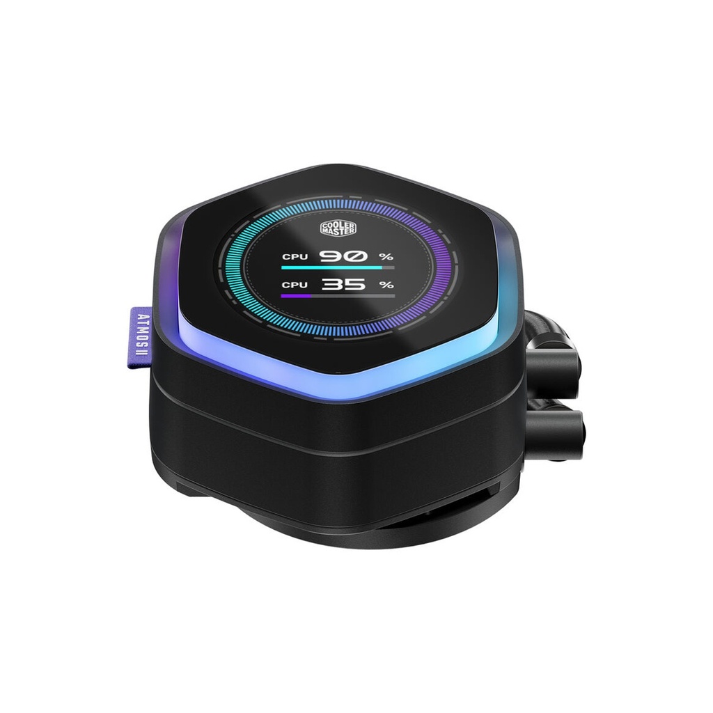 Cooler Master MasterLiquid Atmos II 360 LCD ARGB CPU Liquid Cooler -Black