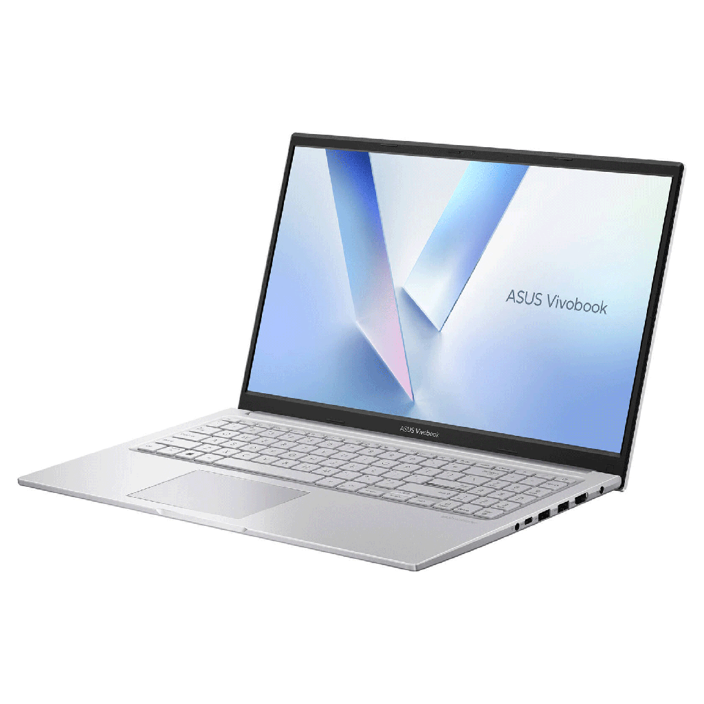 Asus Vivobook 15 X1504VA-BQ4172 Intel Core 5‑120U 8GB RAM 512GB SSD 15.6" FHD (Arabic Keyboard) - Cool Silver