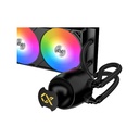 Xigmatek Alpha Connect Pro 360 ARGB AIO CPU Liquid Cooler - Black