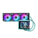 Asus Rog Ryuo IV 360 ARGB Hatsune Miku Edition CPU Liquid Cooler - Black