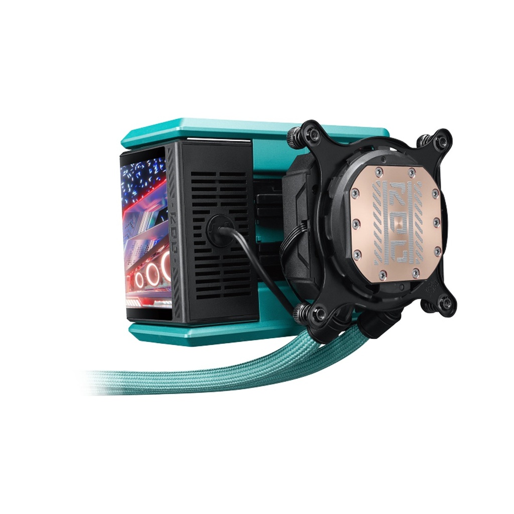 Asus Rog Ryuo IV 360 ARGB Hatsune Miku Edition CPU Liquid Cooler - Black