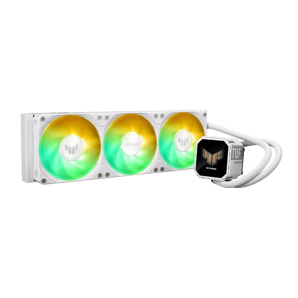Asus TUF Gaming LC III 360 ARGB CPU Liquid Cooler - White