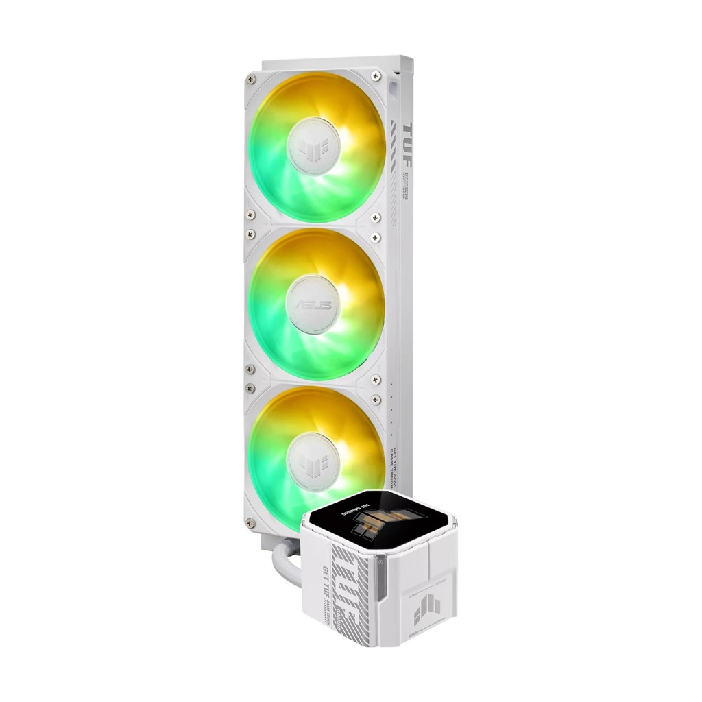 Asus TUF Gaming LC III 360 ARGB CPU Liquid Cooler - White