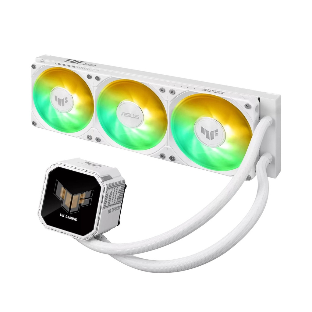 Asus TUF Gaming LC III 360 ARGB CPU Liquid Cooler - White