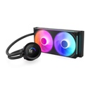 NZXT Kraken Plus 240 RGB 240mm Liquid Cooler With 1.54" LCD Display - Black