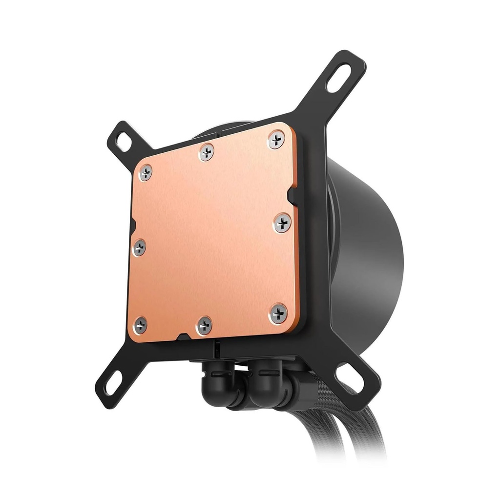 NZXT Kraken Plus 240 RGB 240mm Liquid Cooler With 1.54" LCD Display - Black