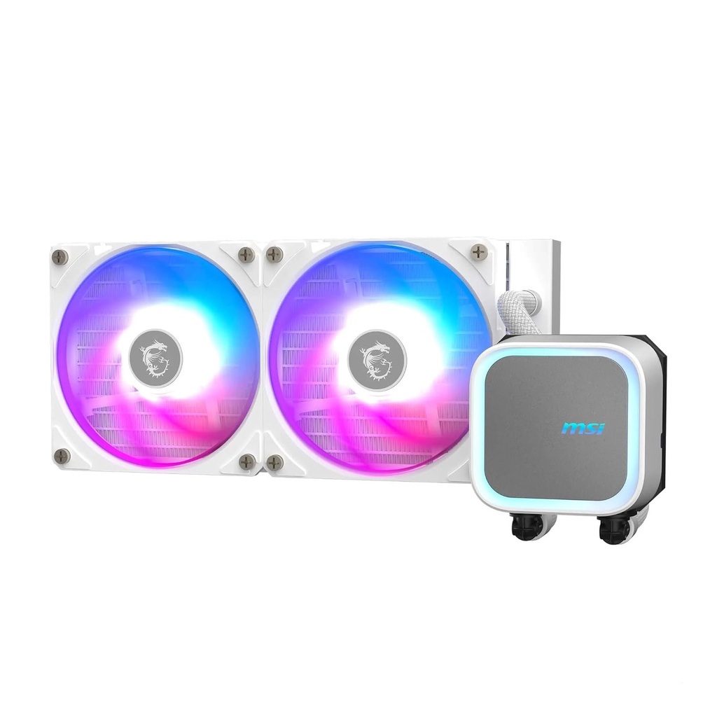 MSI MAG CoreLiquid A13 240MM CPU Liquid Cooler - White