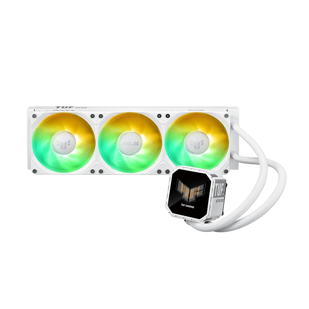 Asus TUF Gaming LC III 360 ARGB LCD Liquid Cooler - White Edition