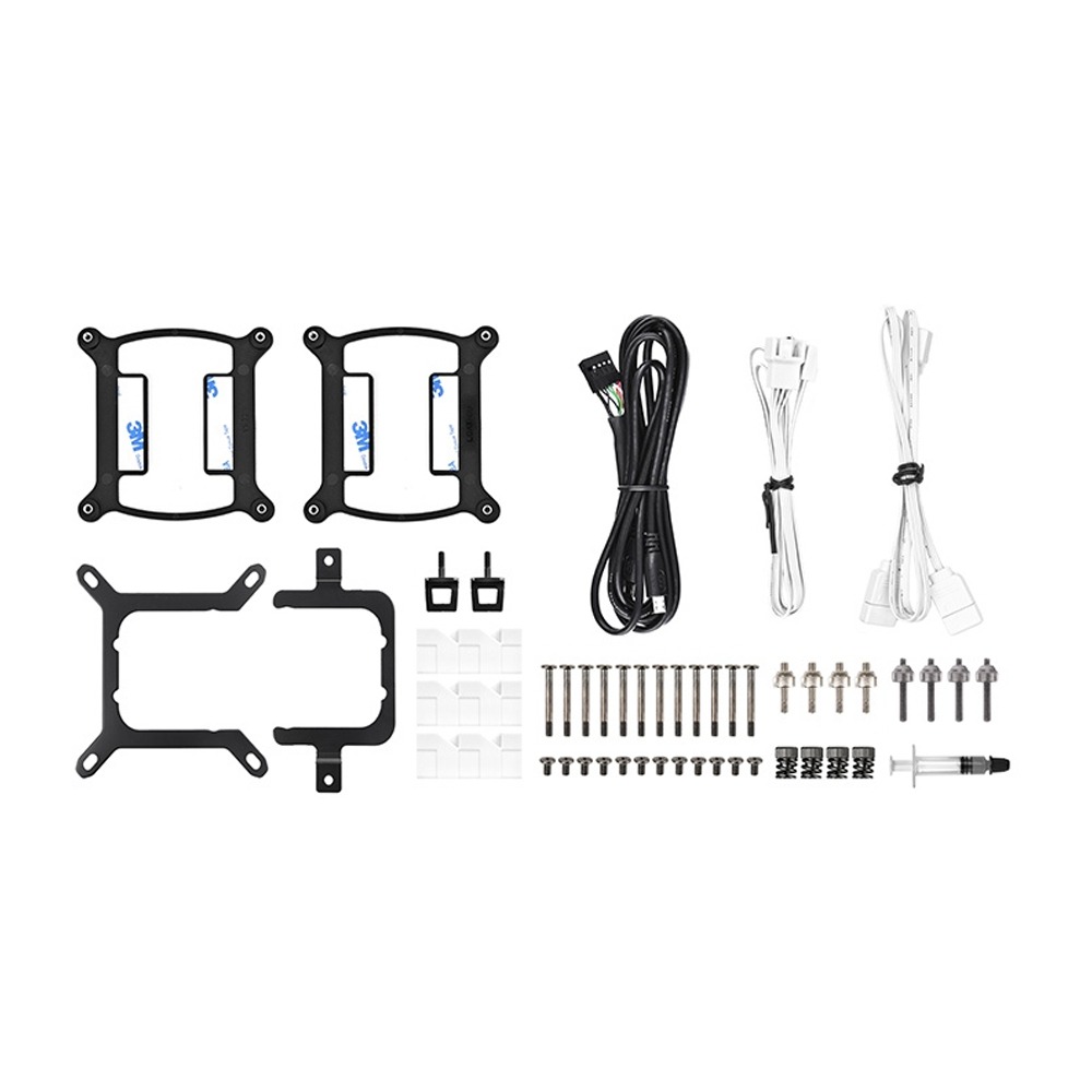 Thermaltake TH360 V2 Ultra ARGB Sync Snow Edition AIO Liquid Cooler - White
