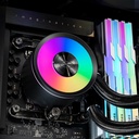 PC Cooler DA360 Pro ARGB CPU Liquid Cooler - Black