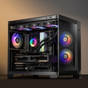PC Cooler DA360 Pro ARGB CPU Liquid Cooler - Black