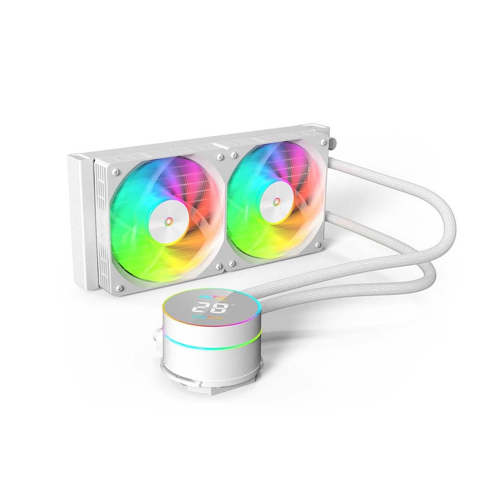 Acer AC240YN ARGB 240mm High Performance Liquid CPU Cooler - White