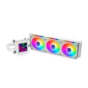 Lian Li Galahad II LCD Sl-Inf 360mm ARGB Liquid CPU Cooler With 2.88" IPS LCD Screen - White