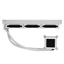 Lian Li Galahad II LCD Sl-Inf 360mm ARGB Liquid CPU Cooler With 2.88" IPS LCD Screen - White
