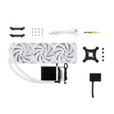 Tryx Panorama 2K 6.5" 60Hz 360MM Liquid Cooler With Curved Amoled Display - White