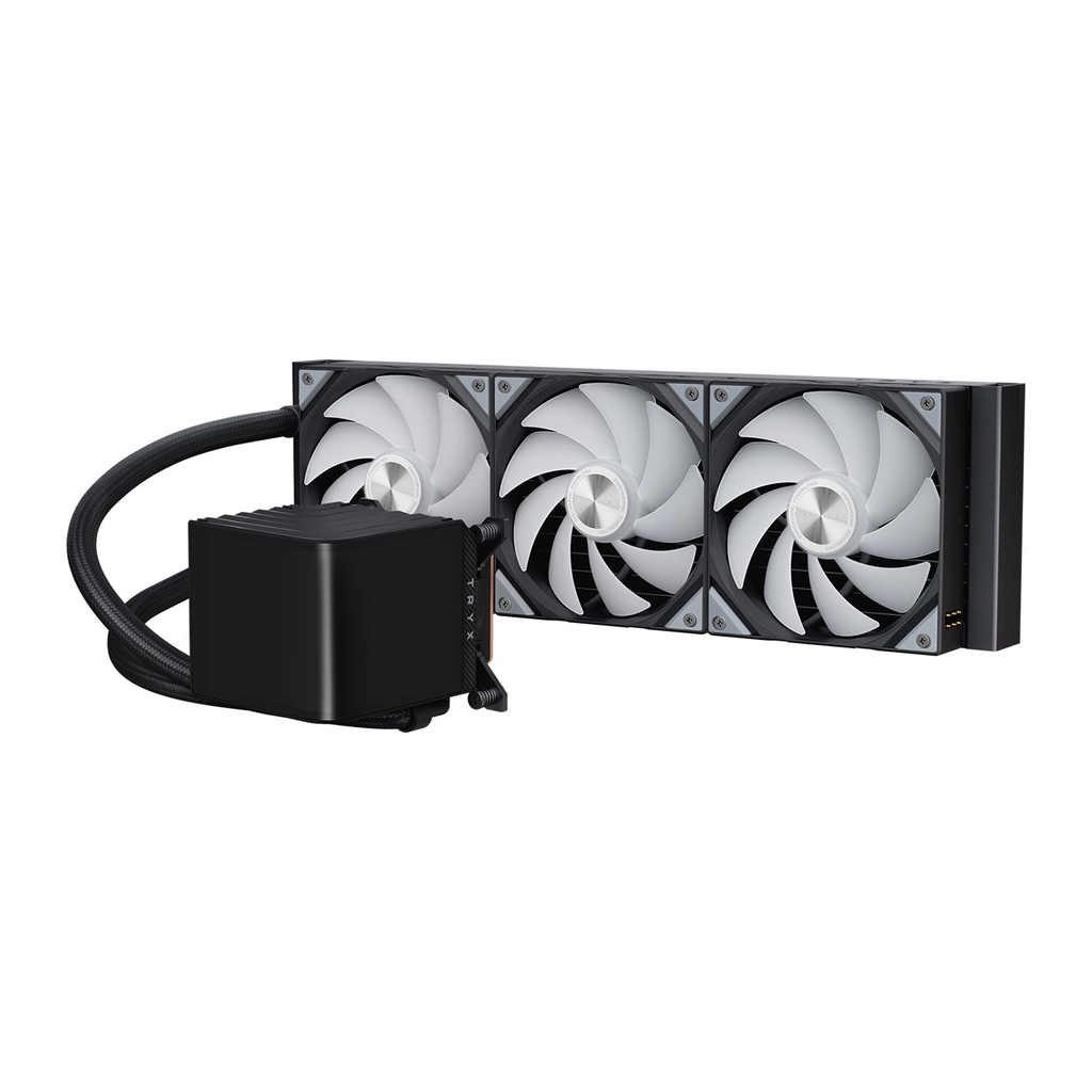 Tryx Panorama 2K 6.5" 60Hz 360MM Liquid Cooler With Curved Amoled Display - Black | L-P360A-AS3M-G1K