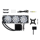 Tryx Panorama 2K 6.5" 60Hz 360MM Liquid Cooler With Curved Amoled Display - Black | L-P360A-AS3M-G1K