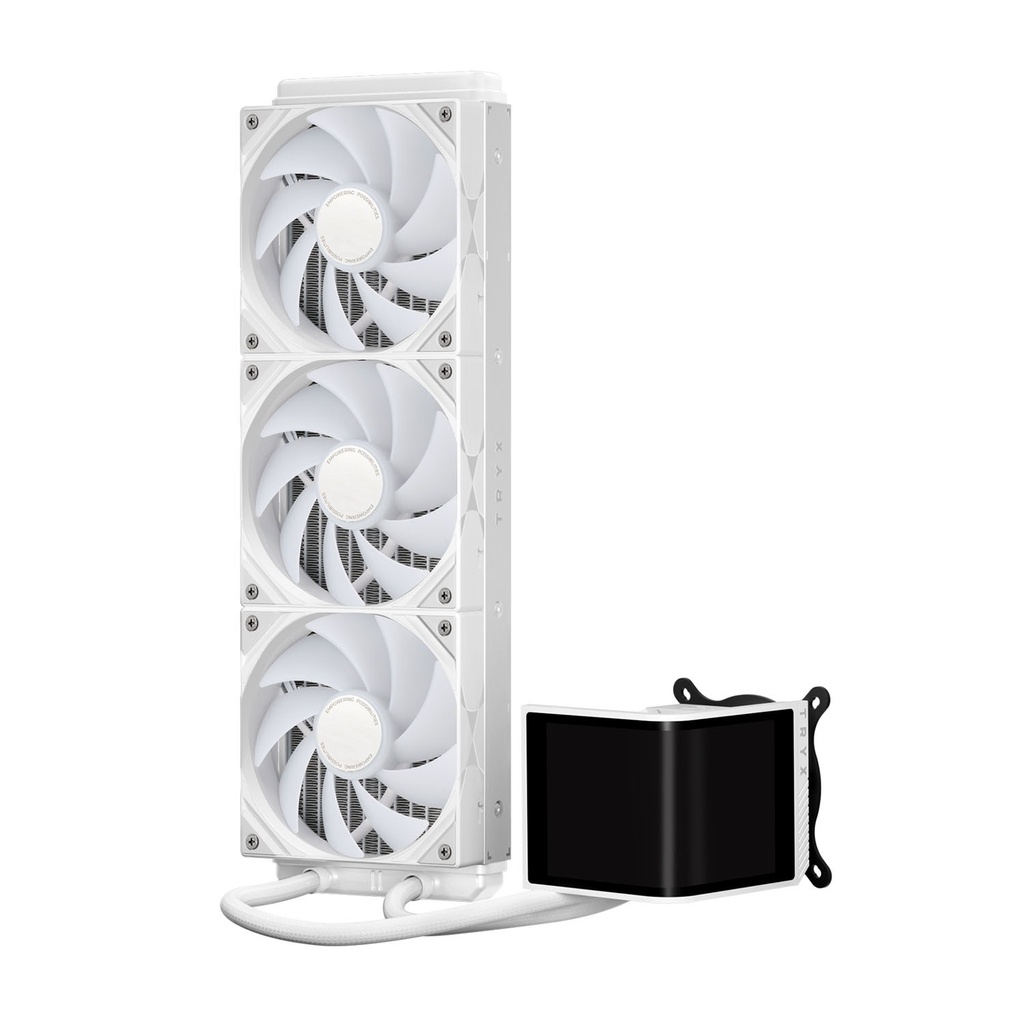 Tryx Panorama SE 360 ARGB 2K 6.5" 60Hz With Curved Amoled Display 360MM Liquid Cooler - White