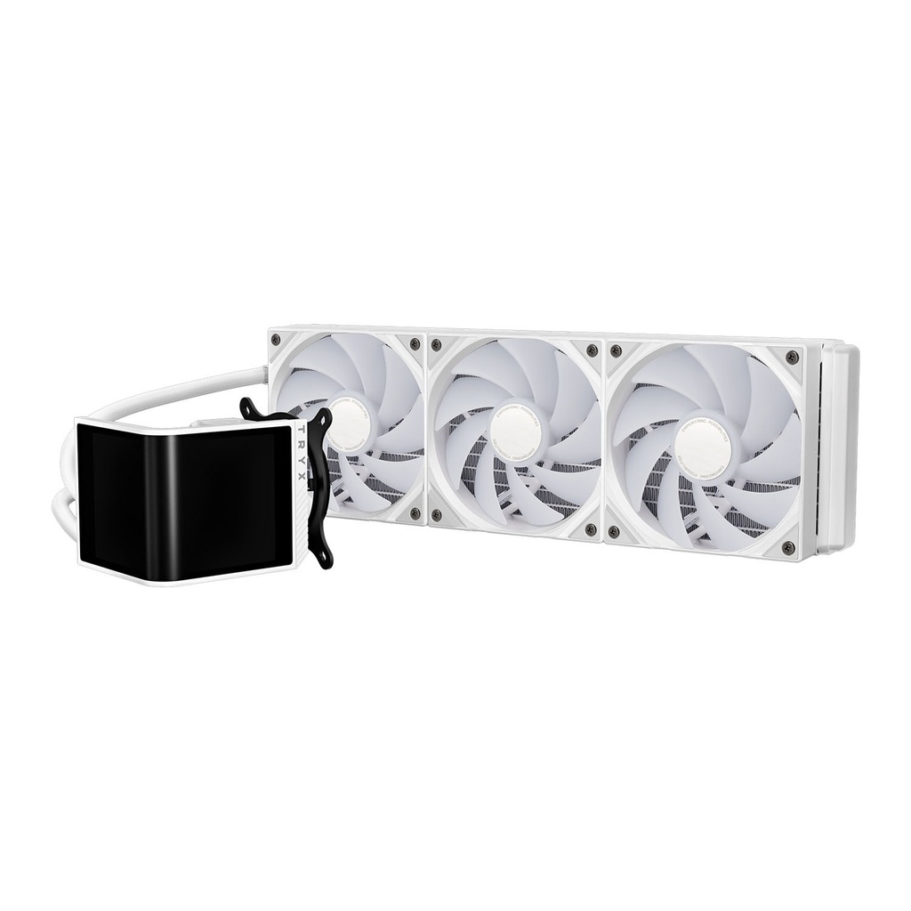 Tryx Panorama SE 360 ARGB 2K 6.5" 60Hz With Curved Amoled Display 360MM Liquid Cooler - White