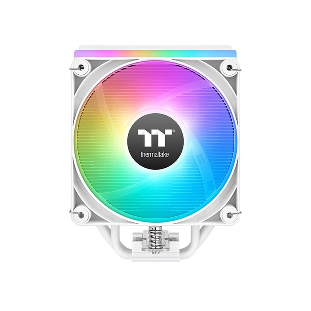 Thermaltake ASTRIA 200 ARGB Lighting Single Tower CPU Cooler, Compatible with Latest Intel LGA 1700 and AMD AM5 CPU ,WHITE