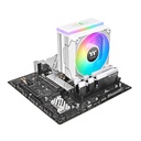 Thermaltake ASTRIA 200 ARGB Lighting Single Tower CPU Cooler, Compatible with Latest Intel LGA 1700 and AMD AM5 CPU ,WHITE