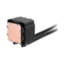 Thermaltake LA240-S ARGB Sync AIO Liquid CPU Cooler, 2.4" Segment LCD Display, 240mm Radiator - Black