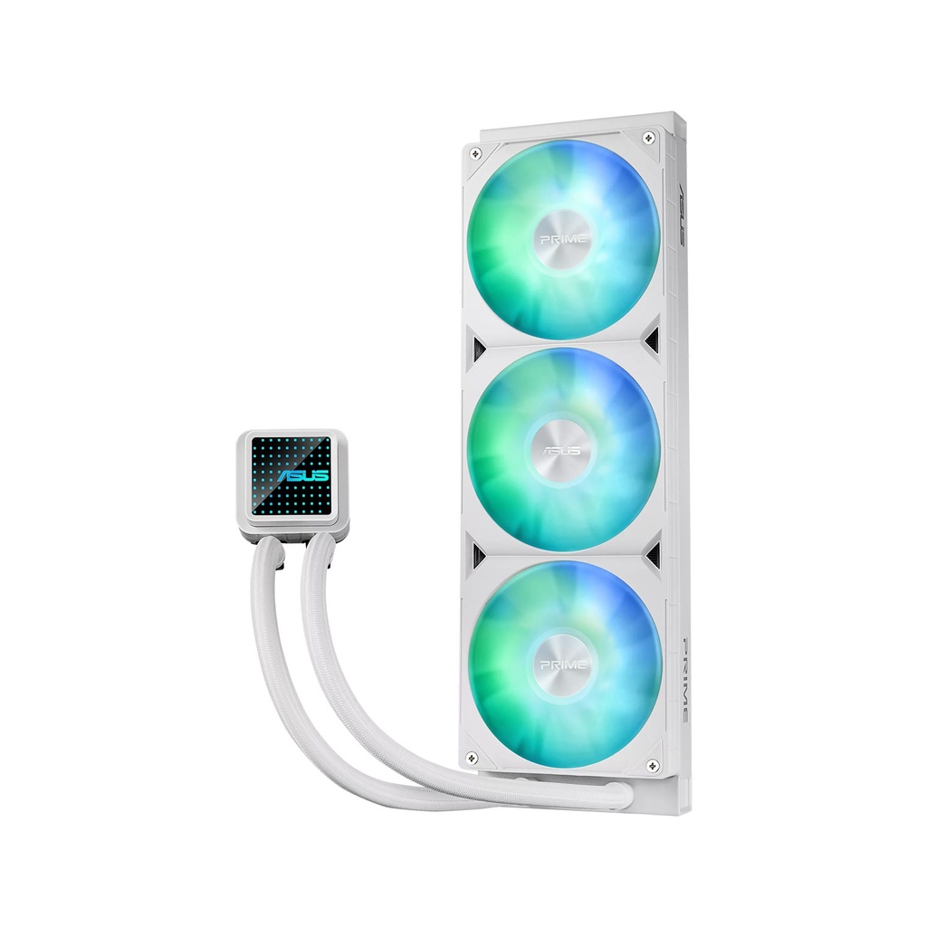 Asus PRIME LC 360 ARGB AIO Liquid CPU Cooler - White