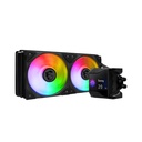 MSI MPG Core Liquid D240 2.4" Customizable IPS Display 240MM CPU Liquid Cooler - Black
