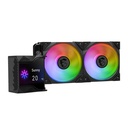 MSI MPG Core Liquid D240 2.4" Customizable IPS Display 240MM CPU Liquid Cooler - Black