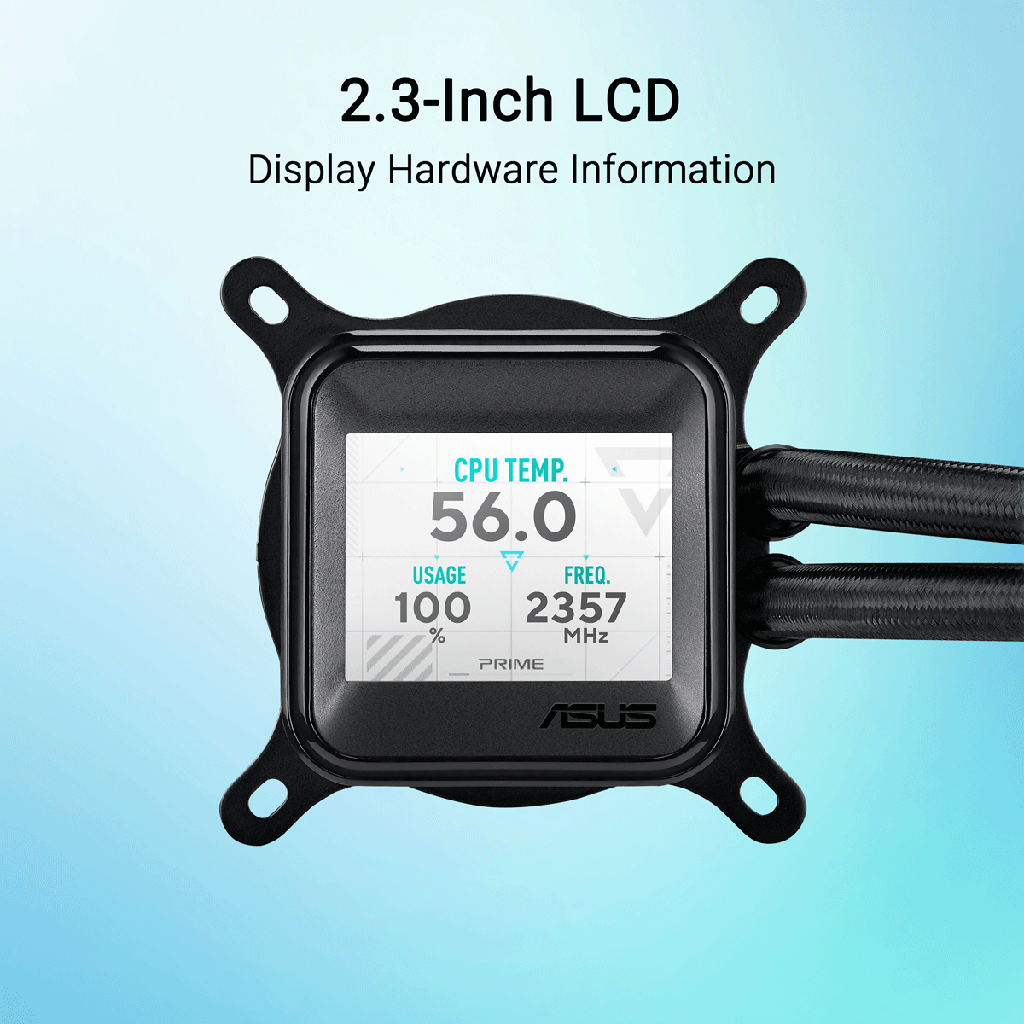 Asus Prime LC 360 LCD ARGB CPU Liquid Cooler
