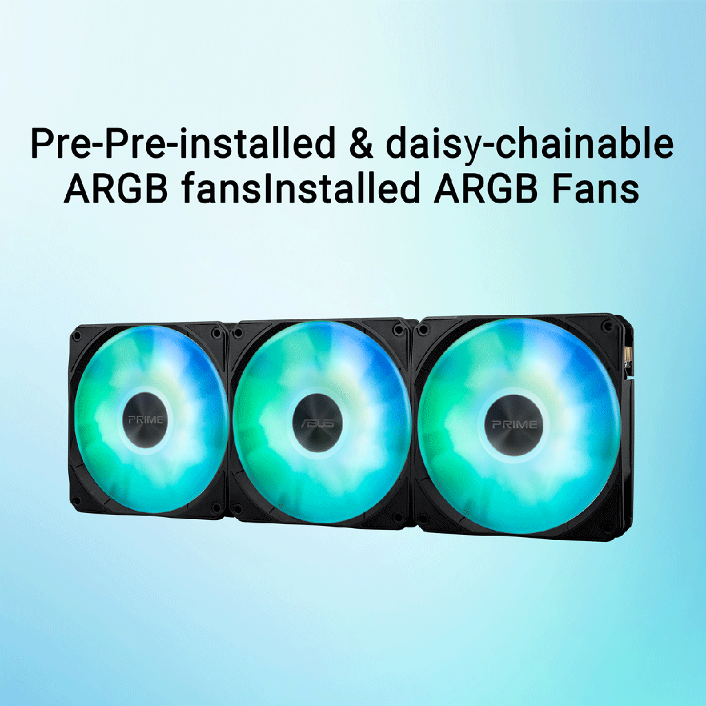 Asus Prime LC 360 LCD ARGB CPU Liquid Cooler