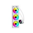 Gameon Kraken Series 360 high Performance Bearing, Temperature Display, 360mm Liquid CPU Cooler - White