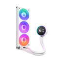 NZXT Kraken Elite 360 RGB With IPS LCD & RGB Core Single-Frame Fan 360MM AIO Liquid Cooler - White