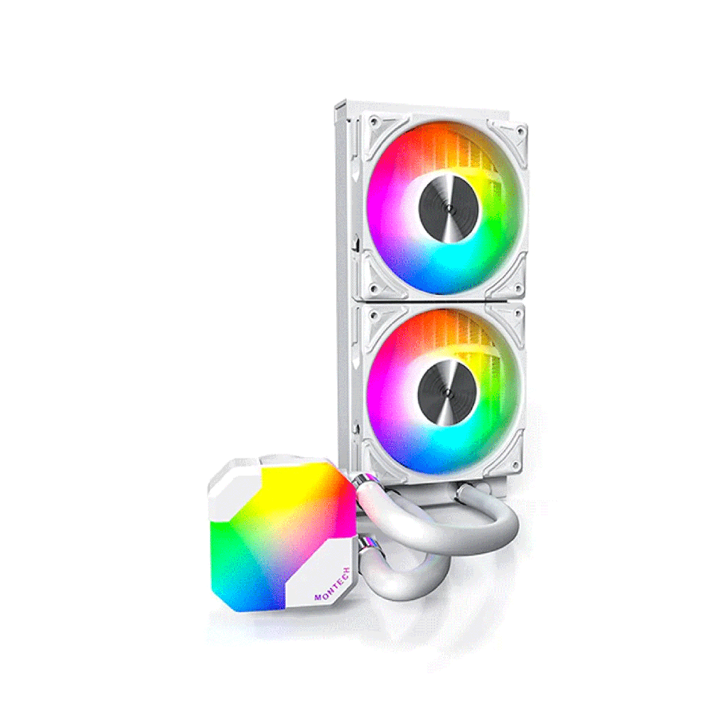 Montech Hyper Flow ARGB 240 CPU Liquid Cooler White